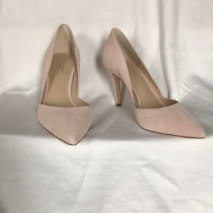 Blush d’Orsay heels